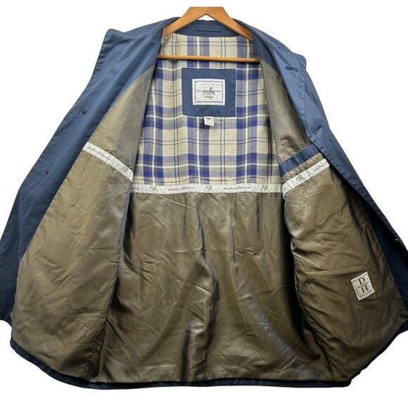 Atlantic Rancher Chore Coat Mens Large Waxed Cotton Waterproof Durable Workwear - Picture 8 of 15